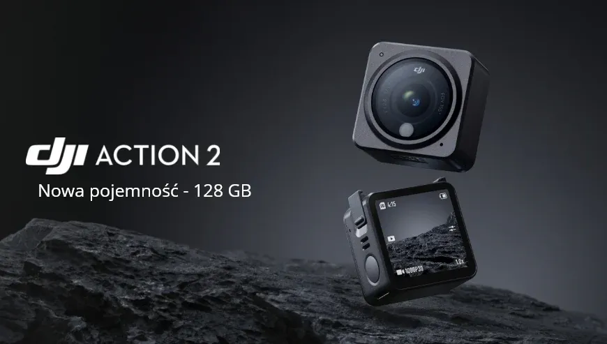 Kamera DJI Action 2 Dual-Screen Combo 128 GB